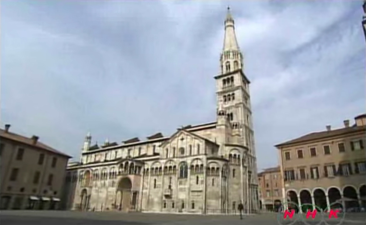 Cathedral, Torre Civica and Piazza Grande, Modena (UNESCO/NHK)