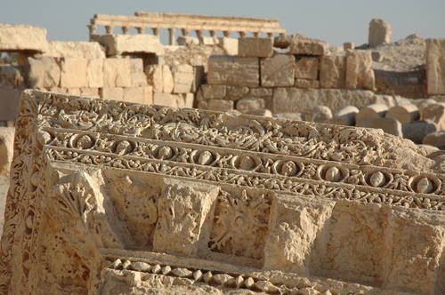 L’UNESCO a Palmira per i danni al Patrimonio