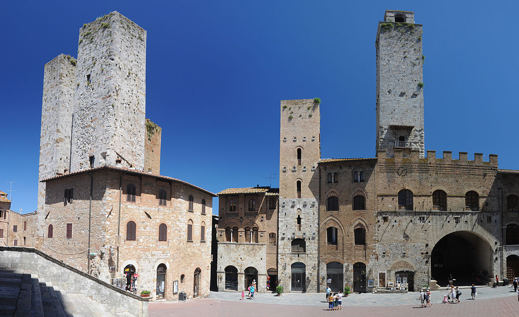 San Gimignano è il borgo più amato dai turisti spagnoli