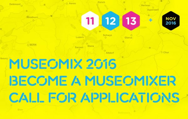 “People make museum”, partita la call per Museomix 2016