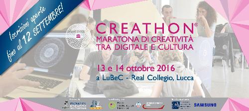 Creathon 2016,  maratona di creatività  a Lucca