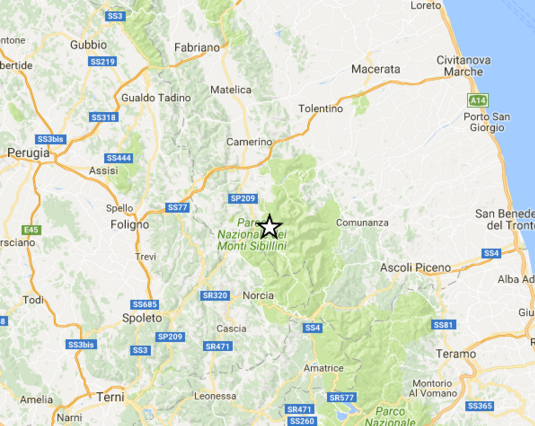 Il Centro Italia ferito ancora dal terremoto