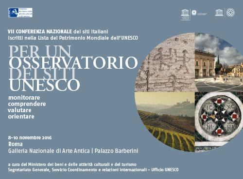 Verso un Osservatorio sui Siti del Patrimonio Mondiale UNESCO italiani
